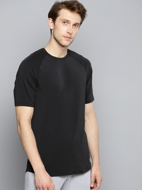 

UNDER ARMOUR Men Black Recovery Sleepwear Lounge T-shirt 1329520