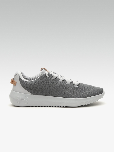 

UNDER ARMOUR Men Grey Woven Design Ripple Elevated Sportstyle Shoes