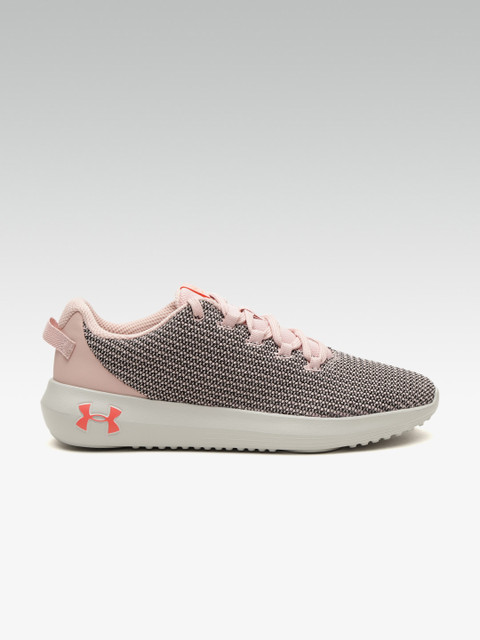 

UNDER ARMOUR Women Pink & Black Ripple Sneakers