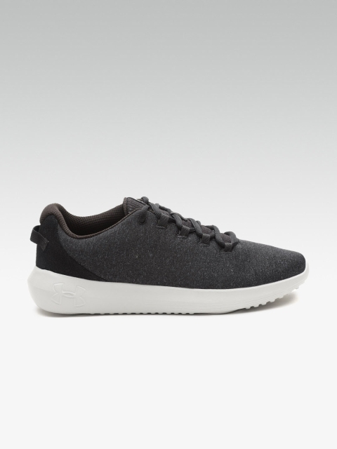 

UNDER ARMOUR Men Black Solid UA Ripple Heather Sneakers