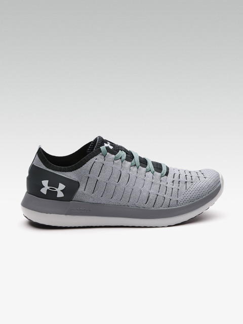 

UNDER ARMOUR Men Grey Slingride 2 Textured Sneakers