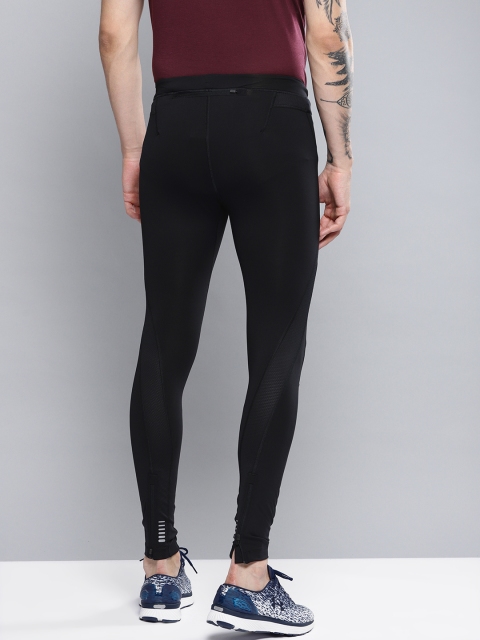 

UNDER ARMOUR Men Black Solid Rush Run Heatgear Tights