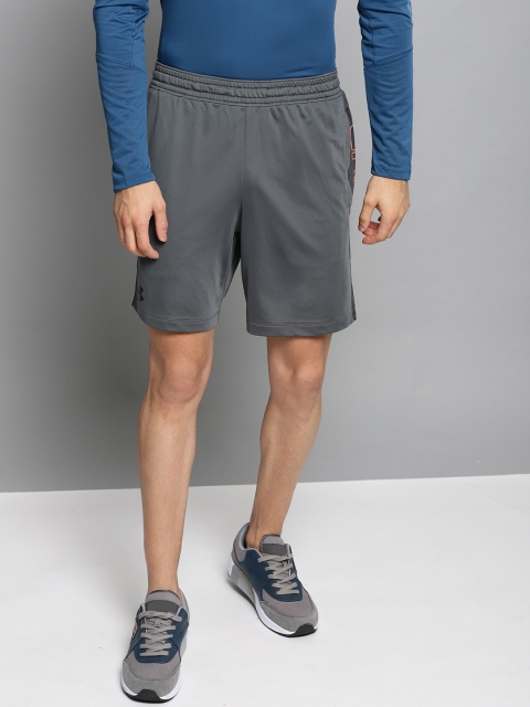 

UNDER ARMOUR Men Charcoal Grey Solid MK1 7'' Wordmark Sports Shorts