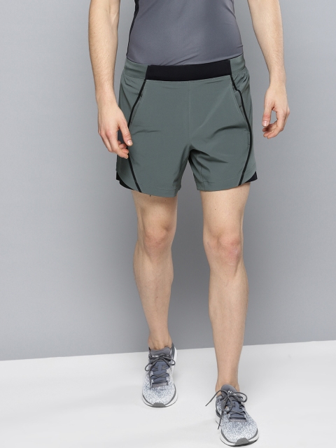 

UNDER ARMOUR Men Grey Solid Speedpocket Linerless 6" Sports Shorts