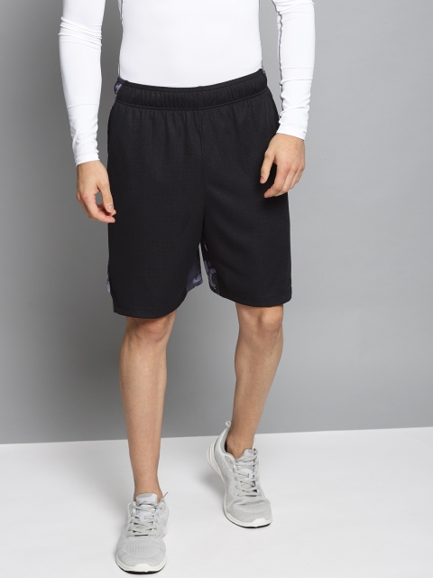 

UNDER ARMOUR Men Black Printed Back Baseline 9'' Graphic Basketball Shorts