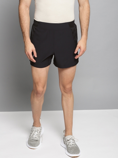 

UNDER ARMOUR Men Black Solid Qualifier Speedpocket 5 Inches Running Shorts