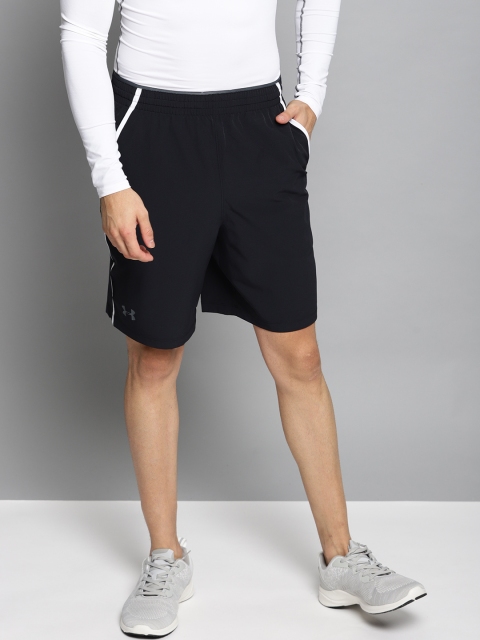 

UNDER ARMOUR Men Black Solid Qualifier WG Perf Sports Shorts