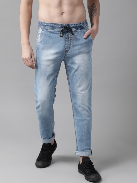

Roadster Men Blue Regular Fit Mid-Rise Clean Look Stretchable Jeans