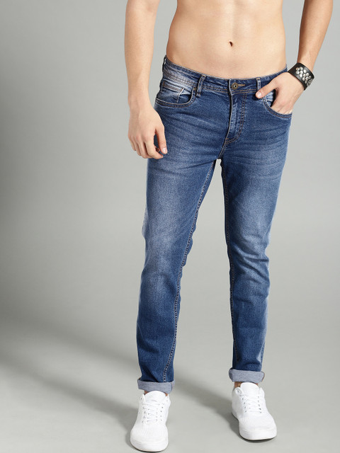 

Roadster Men Blue Regular Fit Mid-Rise Clean Look Stretchable Jeans