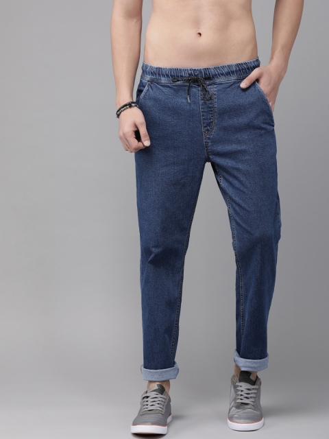 

Roadster Men Blue Regular Fit Mid-Rise Clean Look Stretchable Jeans