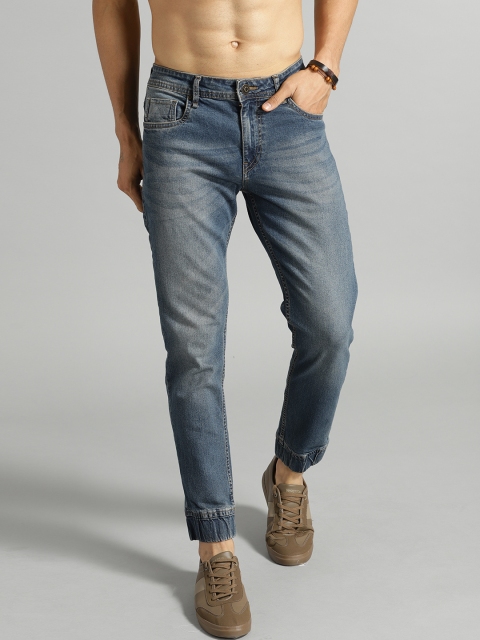 

Roadster Men Blue Regular Fit Mid-Rise Clean Look Stretchable Jeans