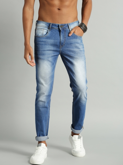

Roadster Men Blue Skinny Fit Mid-Rise Clean Look Stretchable Jeans