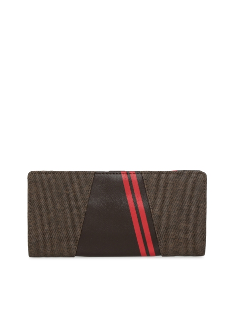 

Baggit Women Brown Solid Two Fold Wallet