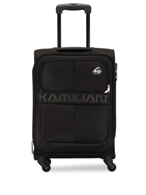 

KAMILIANT Unisex Black Solid KAM OROMO SP Cabin Trolley Bag