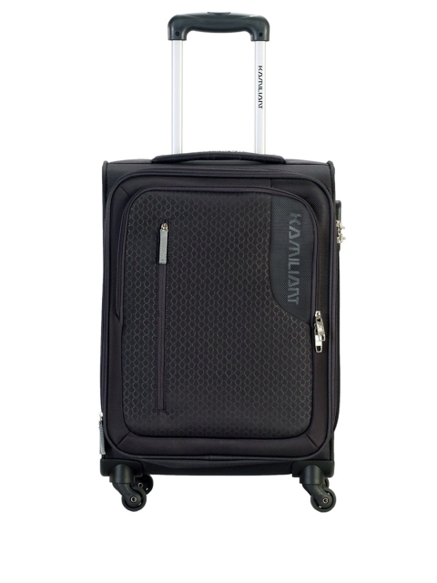 

KAMILIANT by American Tourister Kojo Unisex Black Cabin Trolley Bag