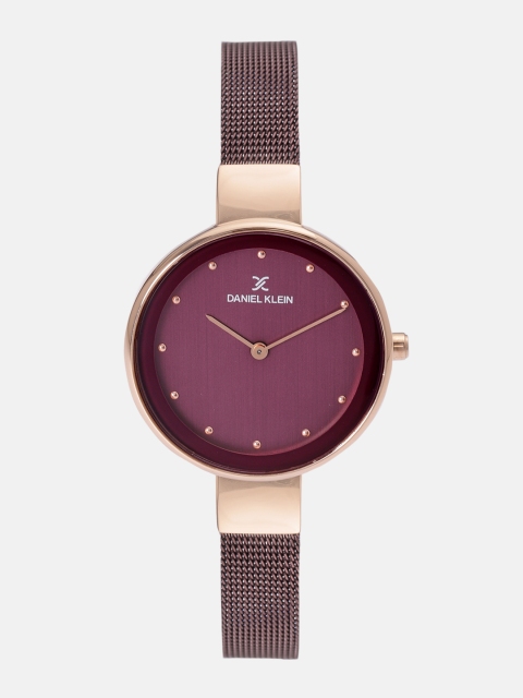 

Daniel Klein Fiord Women Burgundy Analogue Watch DK11854