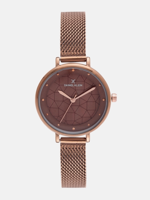 

Daniel Klein Premium Women Brown Analogue Watch DK11540