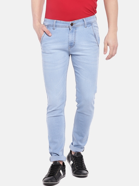 

High Star Men Blue Slim Fit Mid-Rise Clean Look Stretchable Jeans