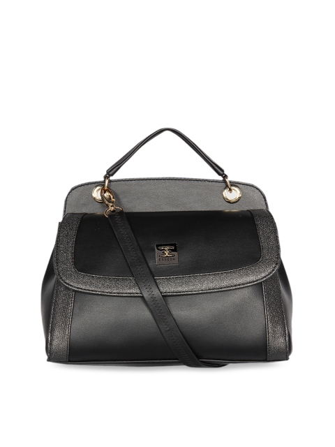

ESBEDA Black Solid Shoulder Bag
