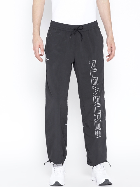 

Reebok Classic Unisex Black Solid V Pleasures Track Pants