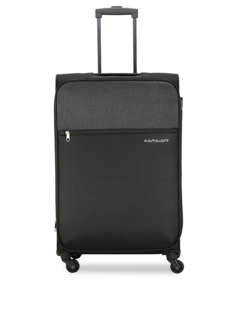 

KAMILIANT Unisex Black KAM CAMEROON SP Solid Medium Trolley Bag