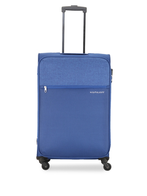 

KAMILIANT Unisex Blue Solid KAM CAMEROON SP Large Trolley Bag