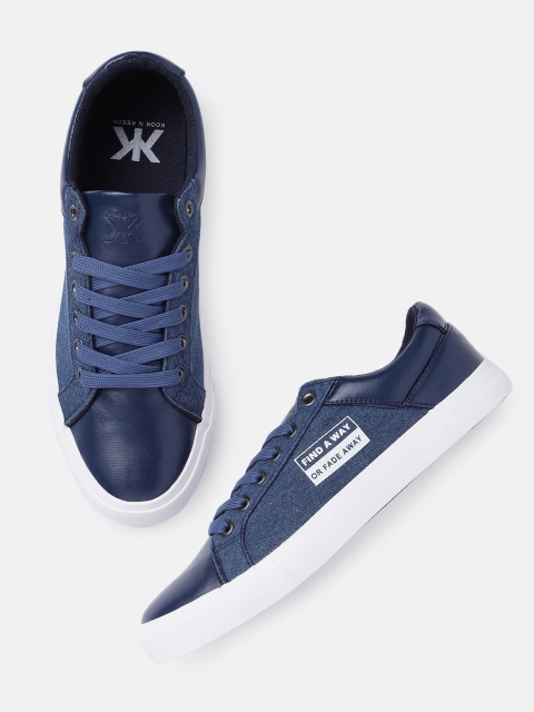 

Kook N Keech Men Blue Sneakers