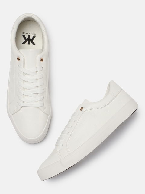 

Kook N Keech Men White Sneakers