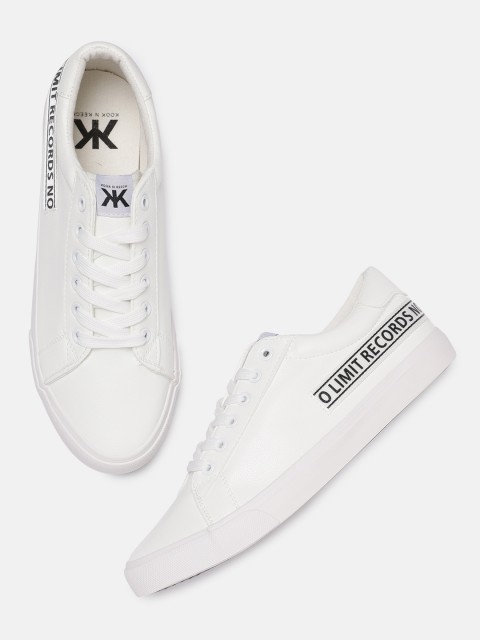 

Kook N Keech Men White Sneakers