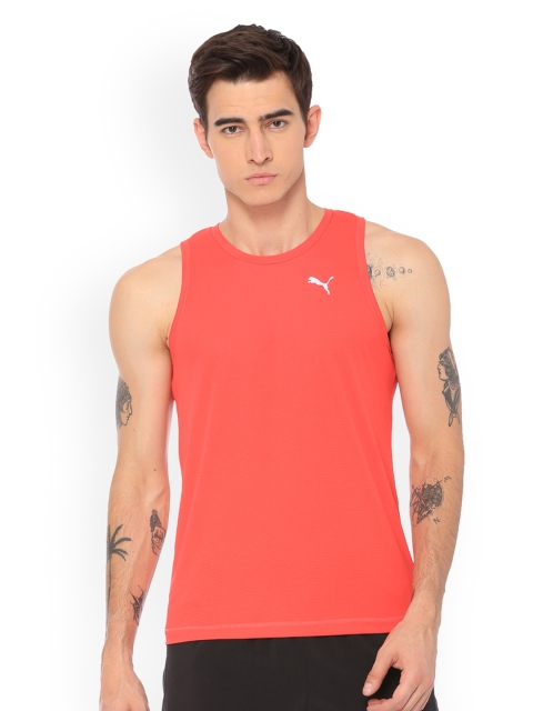 

Puma Red VK Active Tank Hibiscus Sports Tshirt