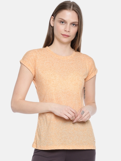 

Park Avenue Woman Women Orange Solid Round Neck T-shirt