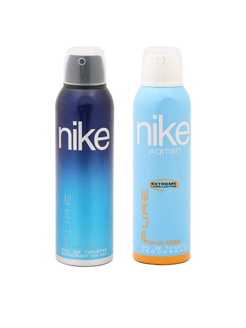 

Nike Unisex Set Of 2 Pure Eau De Toilette, Blue