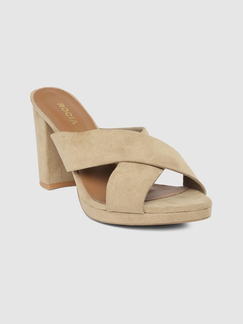 

Rocia Women Beige Solid Heels