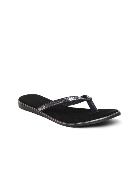 

Rocia Women Black Open Toe Flats