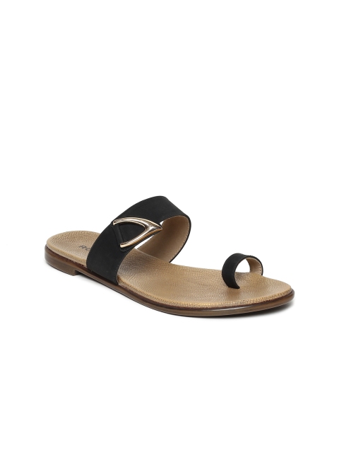 

Rocia Women Black Solid One Toe Flats