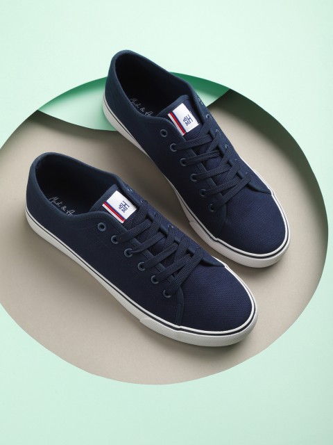 

Mast & Harbour Men Navy Blue Sneakers