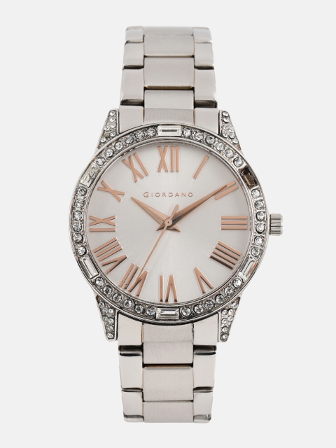 

GIORDANO Women Silver-Toned Analogue Watch 2732-55X