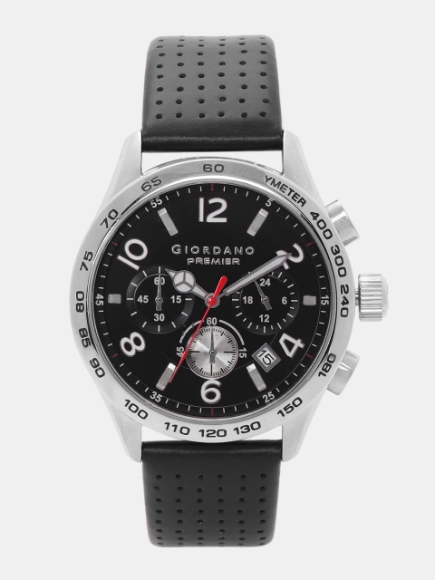 

GIORDANO Men Black Analogue Watch P100-11X