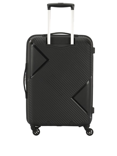 

KAMILIANT by American Tourister Zakk Unisex Black Medium Trolley Bag