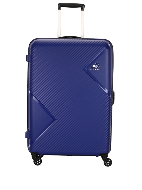 

KAMILIANT by American Tourister Zakk Unisex Blue Large Trolley Bag