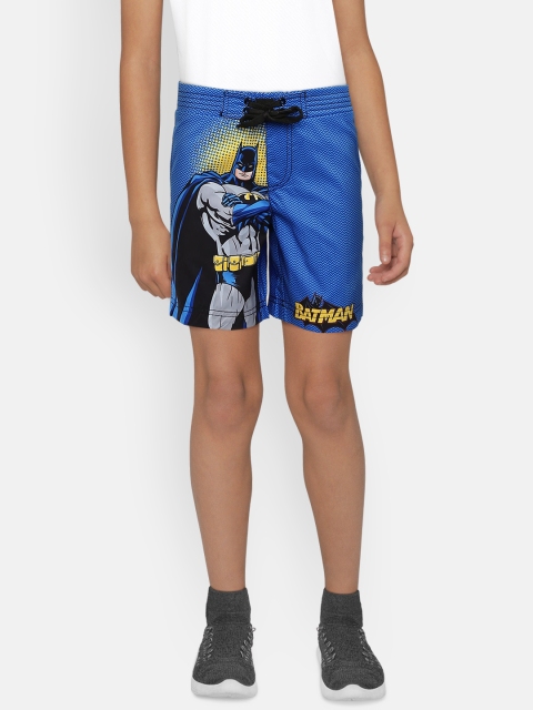 

Allen Solly Junior Boys Blue Printed Regular Fit Shorts