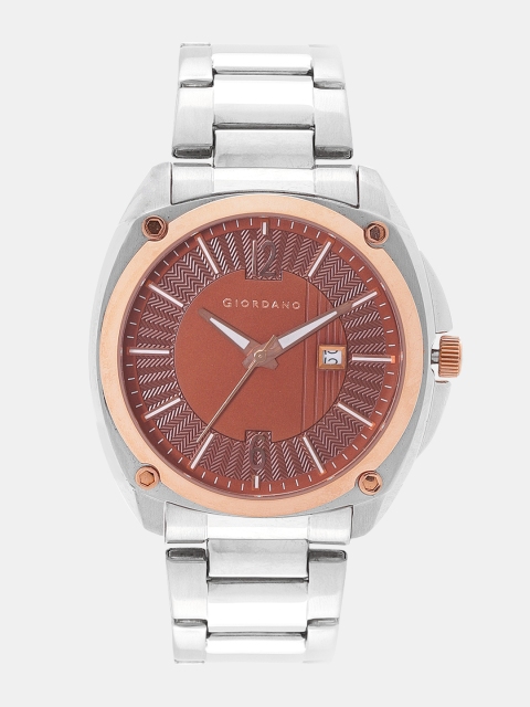 

GIORDANO Men Brown Analogue Watch 1645-55