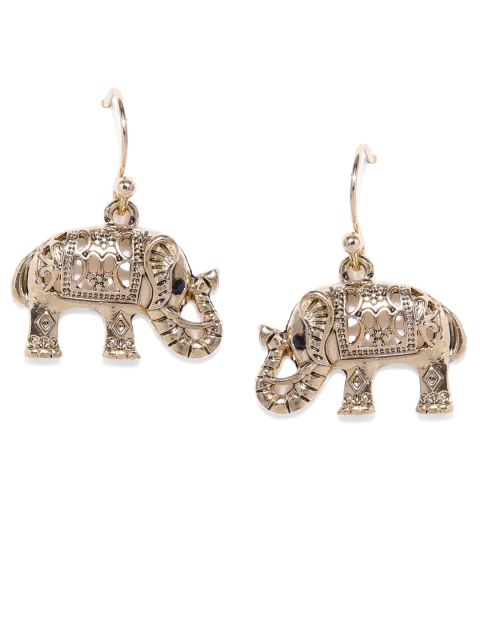

Accessorize Gold-Toned Quirky Drop Earrings