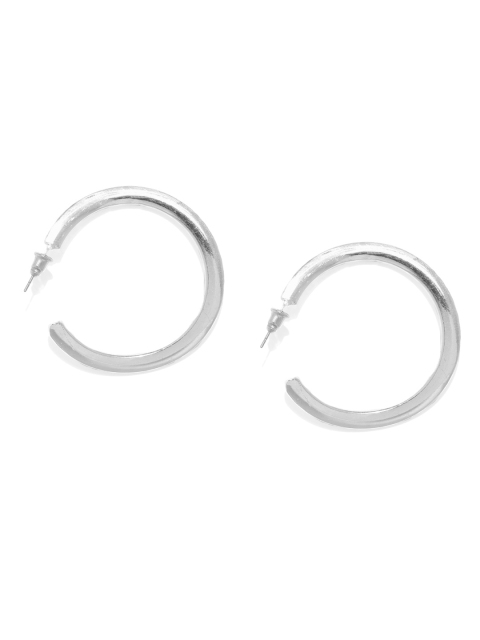 

Accessorize Silver-Plated Half Hoop Earrings