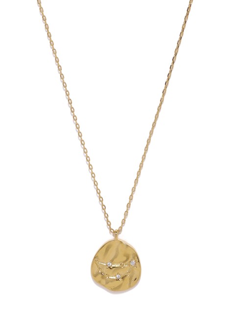 

Accessorize Gold-Plated CZ Capricorn Pendant with Chain
