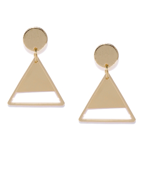 

Accessorize Gold-Toned Geometric Drop Earrings
