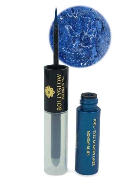 

BOLLYGLOW Women Monday Blues Idol-Eyez Shadow Liner 2.8ml, Blue
