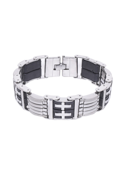 

Dare by Voylla Silver-Plated Handcrafted Link Bracelet