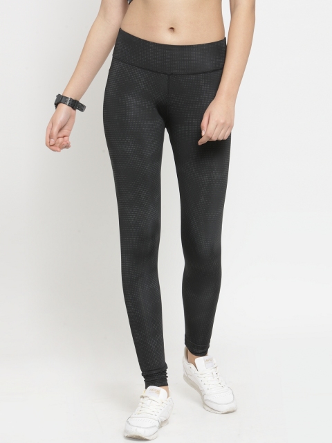 

Boston Club Women Black Checked Skinny-Fit Tights