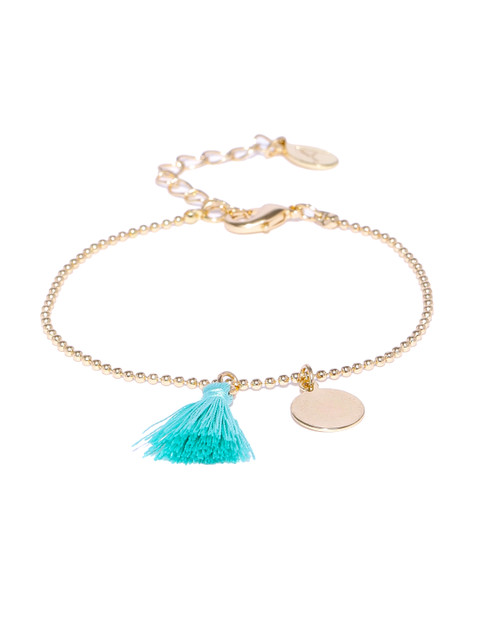 

Accessorize Women Gold-Toned Charm Bracelet
